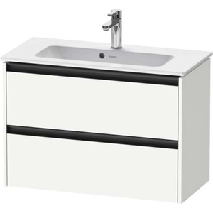 Duravit Ketho. 2 - Шкафче за умивалник 55x81x39 см, 2 чекмеджета, матово бяло K25256018180000 (K25256018180000)