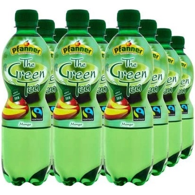 Pfanner Green Tea mango 12 x 0,5 l