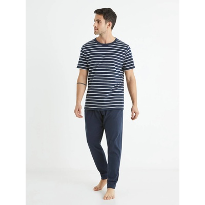 Celio Тъмно синя мъжка пижама на райета Celio Bisible Celio | Sin | МЪЖЕ | S