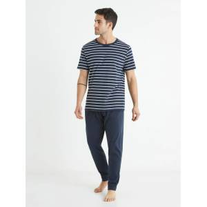 Celio Тъмно синя мъжка пижама на райета Celio Bisible Celio | Sin | МЪЖЕ | S