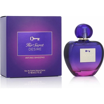 Antonio Banderas Her Secret Her Secret Desire toaletní voda dámská 80 ml