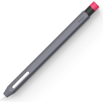elago Apple Pencil 2 Silicone Cover - силиконов калъф за Apple Pencil 2 (тъмносив)