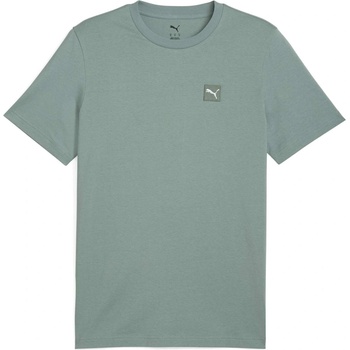 Puma Essentials Elevated Tee zelené biele