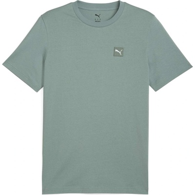 Puma Essentials Elevated Tee zelené biele