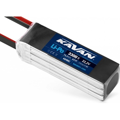 KAVAN Li-Po 3300mAh/22.2 V 40/80C 73,2Wh