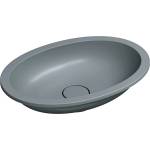 Omnires Shell M+ 48x31 cm matt ash gray (SHELL480UPAG)
