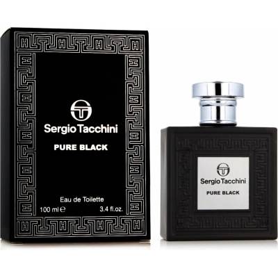 Sergio Tacchini Pure Black toaletná voda pánska 100 ml
