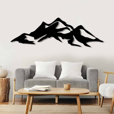 Decono Метална Декорация Абстрактна Планина