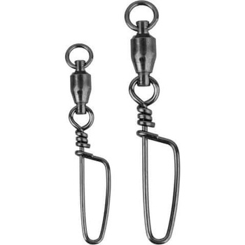 Savage Gear Karabínka S Obratlíkom Ball Bearing Snaps veľ.4 48 kg 6 ks