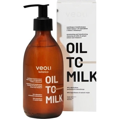 Veoli Botanica Oil To Milk hydratačný čistiaci olej, 290 ml