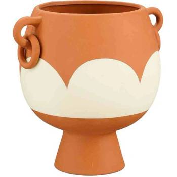 Mica САКСИЯ КЕРАМИЧНА kenzo l18.5хw15хh18см БЯЛА (1174226)