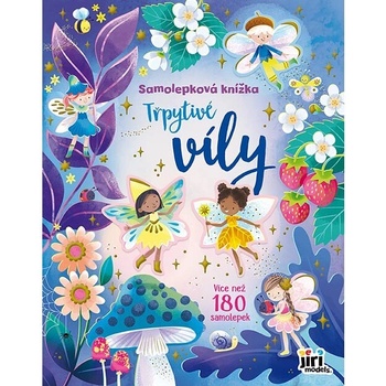 Jiri Models Třpytivé víly Samolepková knížka