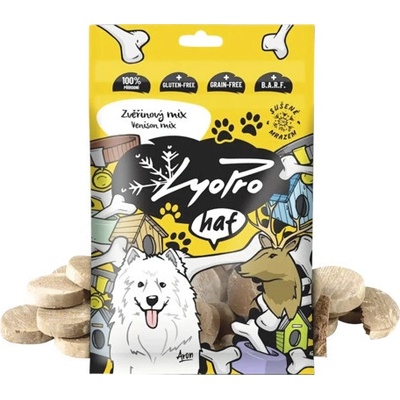 LYOPRO haf mrazom sušený Zverinový mix 50 g