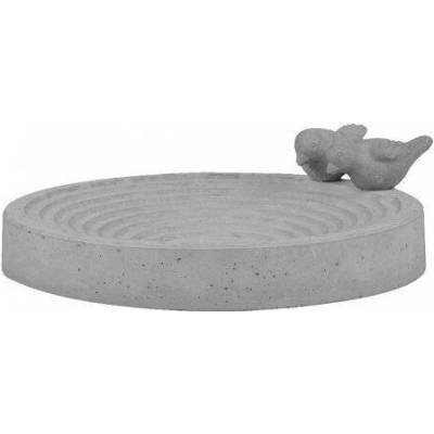 Esschert Design Ptačí pítko se schůdky 29 cm betonové