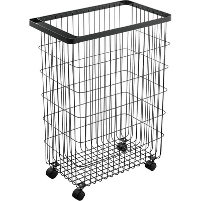 YAMAZAKI Черна метална кошница за пране 55 L Tower - YAMAZAKI (1810724_4777)