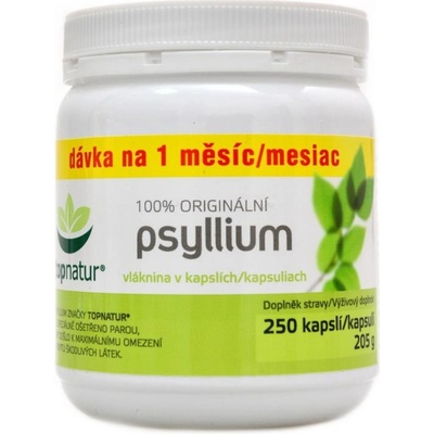 Topnatur Psyllium 250 kapsúl