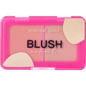 Vivienne Sabó Дуо руж Naturel, 01 Madeleine Soft Rose, 6 g - baby