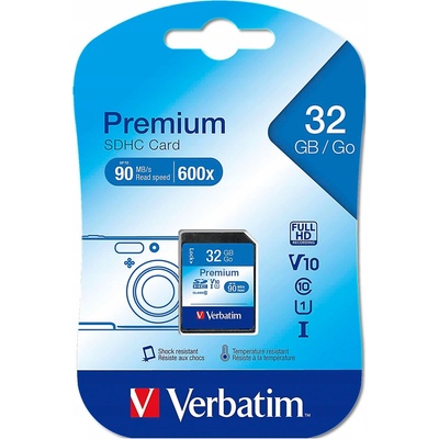 Verbatim SDHC 32GB UHS-I 43963