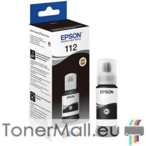 Epson Бутилка с мастило EPSON 112 EcoTank Black (C13T06C14A)