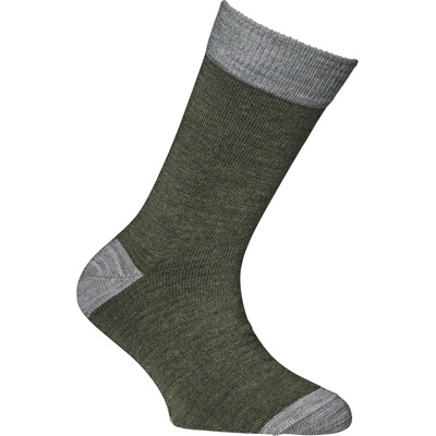 Alpacasocks&Co Детски спортни чорапи Alpacasocks&Co Kid's Merino Merino socks - Grigioverde / Argento - размер 23-26 (EU) (201-8106-0311)