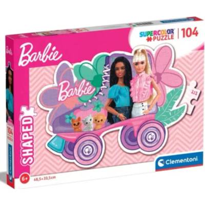 Clementoni Obrysové Barbie 104 dielov
