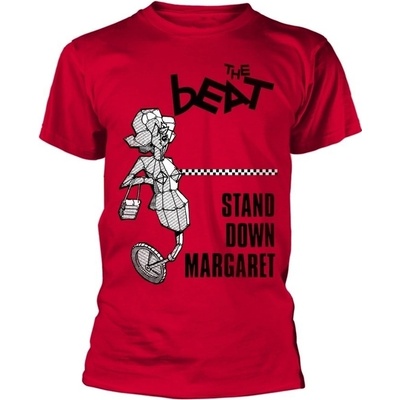 The Beat tričko Stand Down Margaret červené