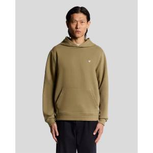 Lyle & Scott Суичър Lyle and Scott Diagonal Weave Hoodie - Green