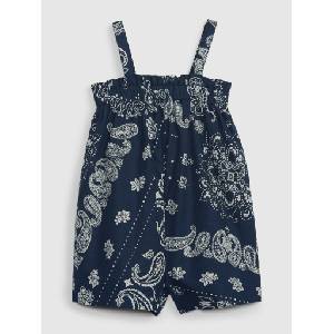 GAP Baby гащеризон с принт от лен GAP GAP | Sin | Момичешки | 110
