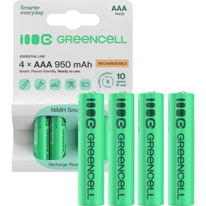 Green Cell Презареждаеми батерии 4x AAA HR03 950mAh (GR03)