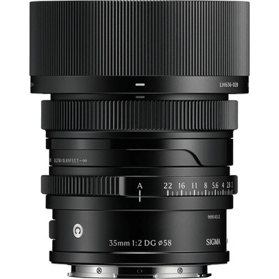 SIGMA 35mm F2 DG Contemporary pro Sigma L, černá