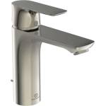 Ideal Standard Connect Air - Смесител за умивалник Grande със сифон, Silver Storm A7053GN (A7053GN)