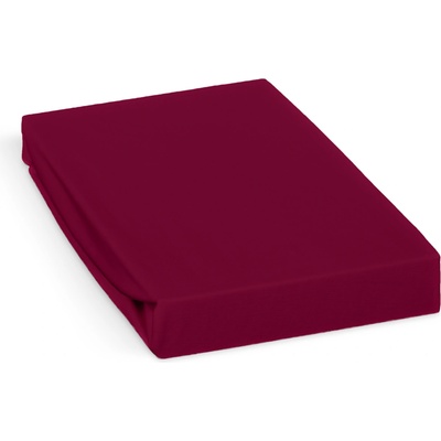 Polášek jersey prostěradlo fuchsiové 90x220