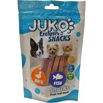 JUKO Snacks Duck cod & vegetable Strips 70 g