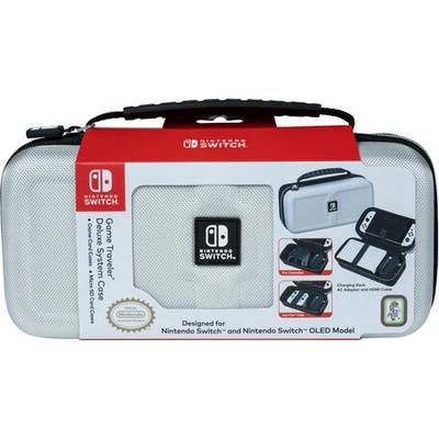 BigBen Velké Přepravní Pouzdro pro Nintendo Switch - bílá, NNS4000W