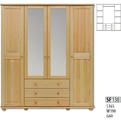 Drewmax SF130 masiv borovice