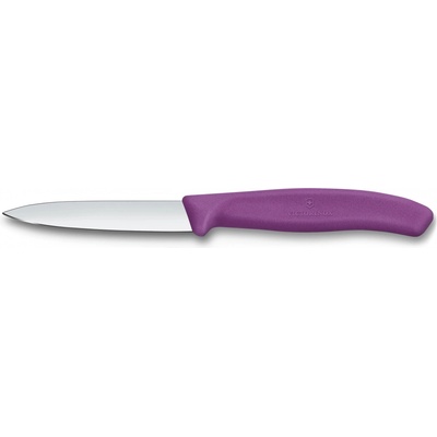 Victorinox 6.7605.C1 univerzálny kuchynský nôž, 8 cm hladká špicatá čepeľ, fialový