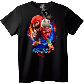 NOONEBRAND Тениска Sonic 3 Ръкавиците - 6XL, Black