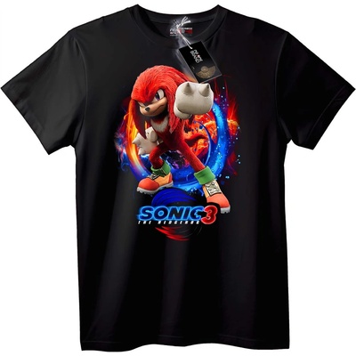 NOONEBRAND Тениска Sonic 3 Ръкавиците - 6XL, Black