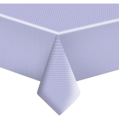 Pol-Mak Papírový ubrus 180 cm White Dots on Lavender