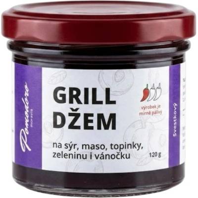 Grill džem 120g - švestkový s habanero yellow