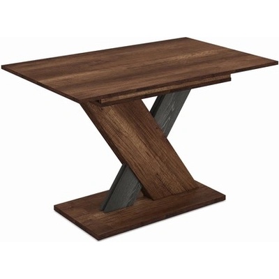 Bogdan Furniture Europe Трапезна маса axi разтегателна, барок/тъмен дъб лумиер