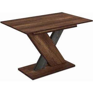 Bogdan Furniture Europe Трапезна маса axi разтегателна, барок/тъмен дъб лумиер