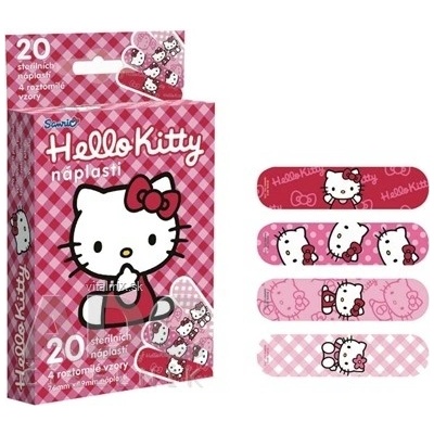 Hello Kitty sterilní dětské náplasti 20 ks – Zbozi.Blesk.cz