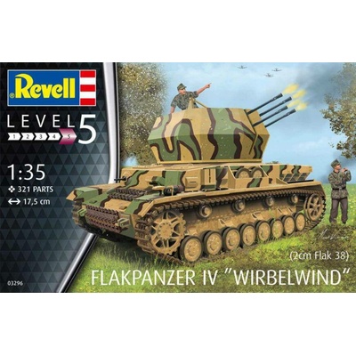 Revell Flakpanzer IV Wirbelwind flak 38 03296 1:35