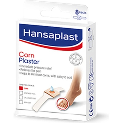 Hansaplast náplast na kuří oka 8 ks