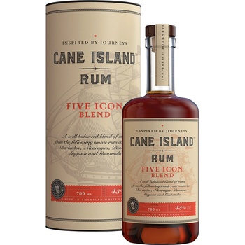 Cane Island Five Icon Blend 44% 0,7 l (tuba)