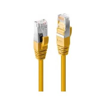 Lindy Твърд кабел RJ45 категория 6 FTP LINDY 45986 Жълт 10 m 1 броя