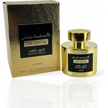 Lattafa Confidential Private Gold parfémovaná voda unisex 100 ml