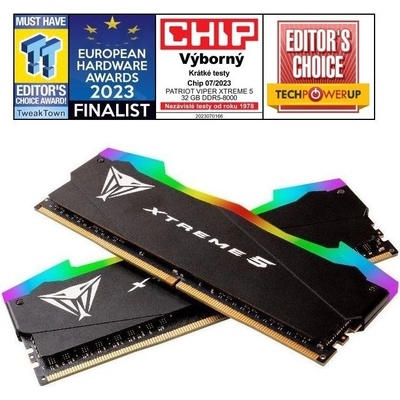 Patriot Viper Xtreme 5 DDR5 32GB 8000MHz CL46 (2x16GB) PVXR532G80C38K