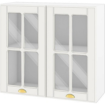 ИРИМ Горен кухненски шкаф Сити БФ-Бяло мат-09-104 80 см